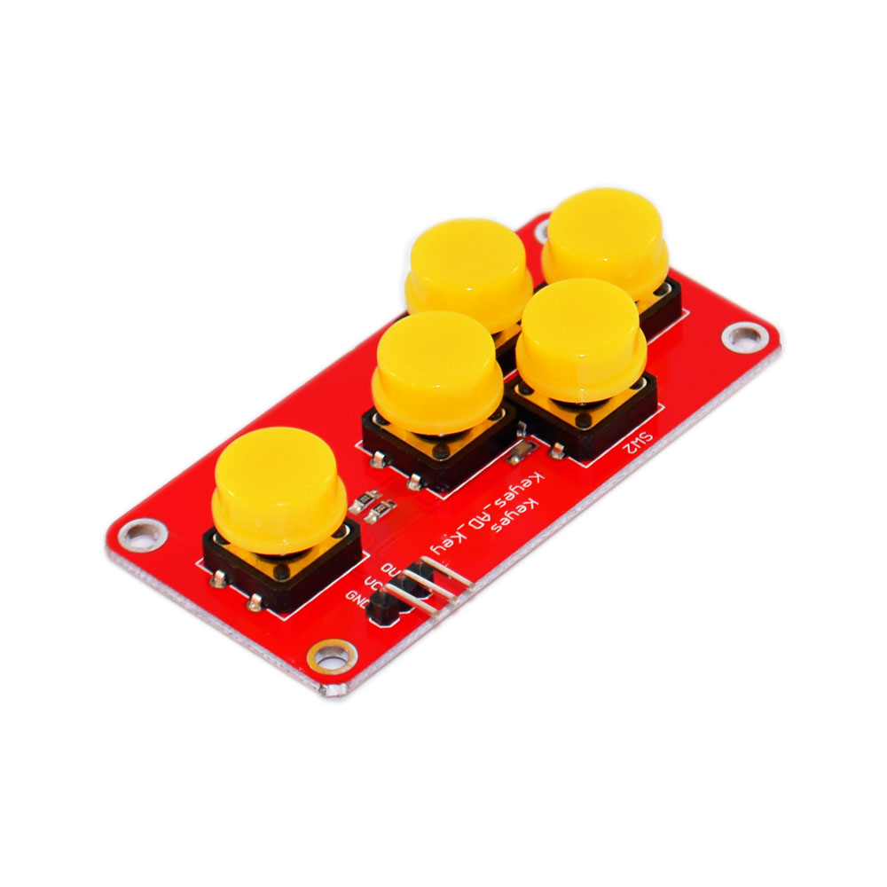 Keyboard Simulate Five Key Module Analog Button for arduino Sensor Expansion Board