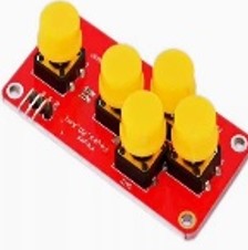 Keyboard Simulate Five Key Module Analog Button for arduino Sensor Expansion Board