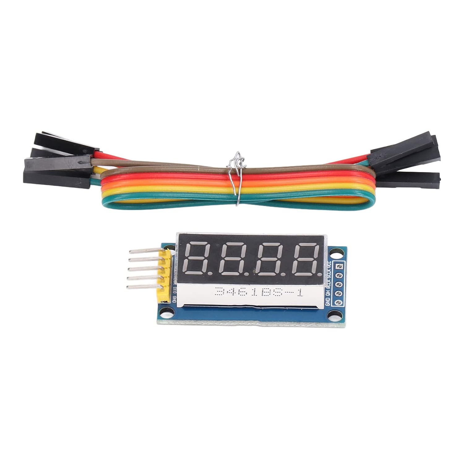 4 Digit Digital Module Unit 74HC595 LED Display Module - Image 4
