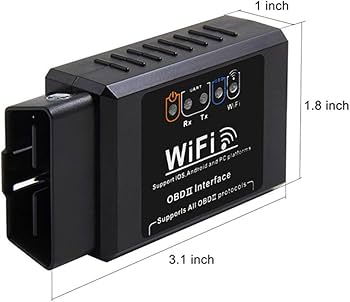 Redcolourful ELM327 V1.5 O-BD2 WiFi Car Diagnostic Scanner