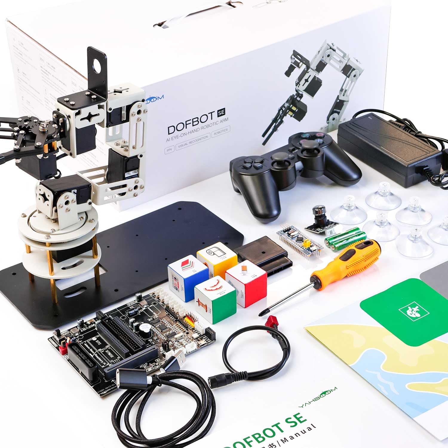 DOFBOT SE AI Vision Robotic Arm – Virtual Machine Version (6DOF)