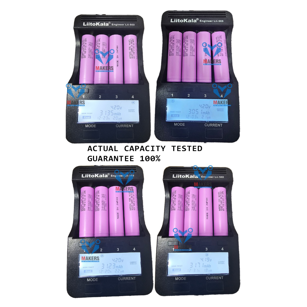 SAMSUNG 18650 Rechargeable Li-ion Battery High Drain INR18650-30Q 3.6V 15A 3000mAh (New)