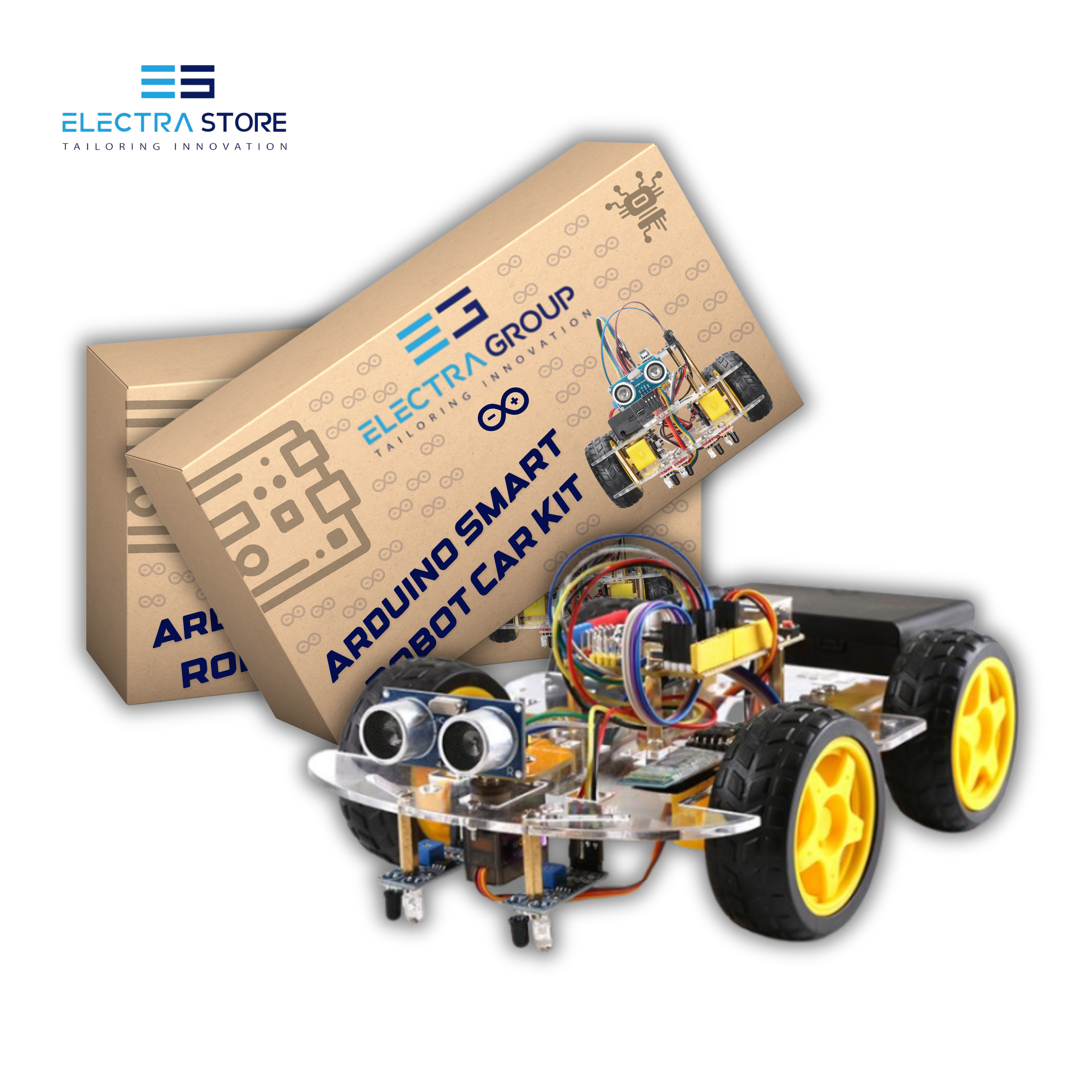 4WD Arduino Smart Robot Car Kit