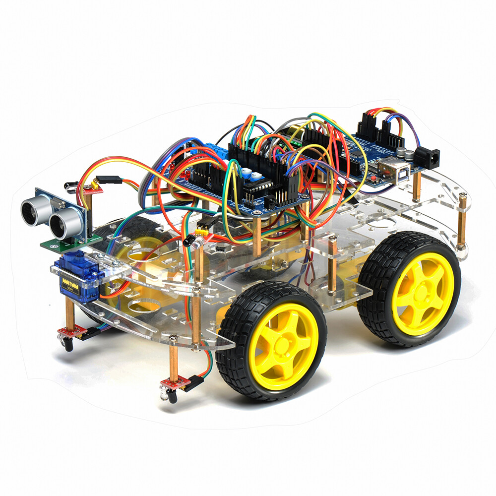 4WD Arduino Smart Robot Car Kit