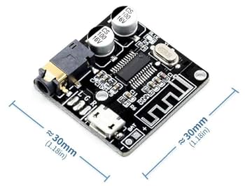 Mini Bluetooth Audio Receiver Board BT5.0 with micro USB