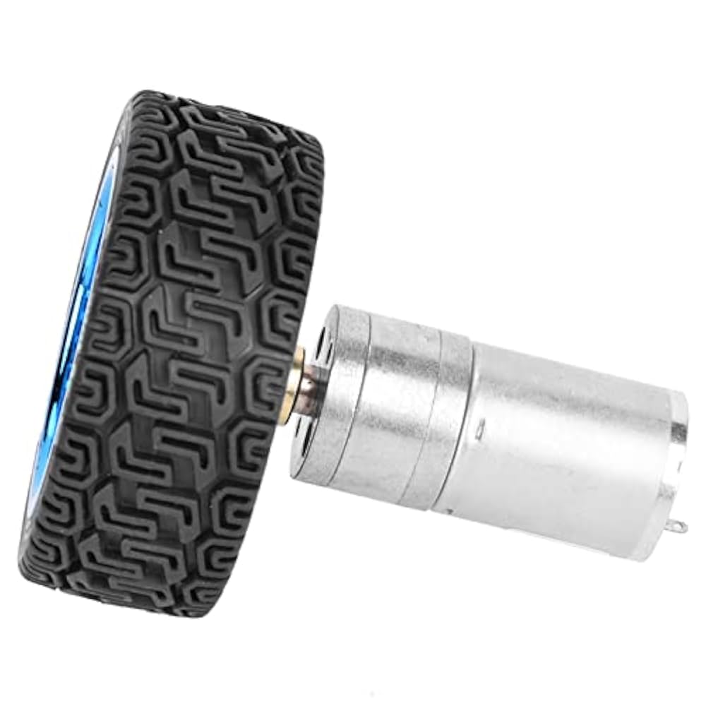 Robot Wheel 65mm With Gear Motor (12V, 282 RPM) & Bracket