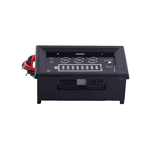 Lithium Battery Capacity Meter Tester – LED Display Voltmeter
