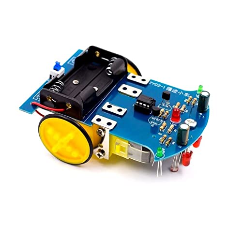 Line Following Robot Kit – DIY Unassembled Soldering Project