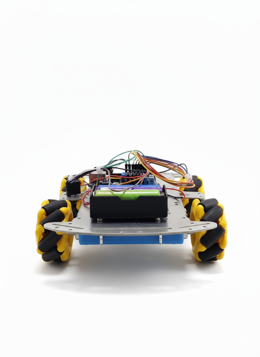Aluminum Mobile Robot Plateform 4WD