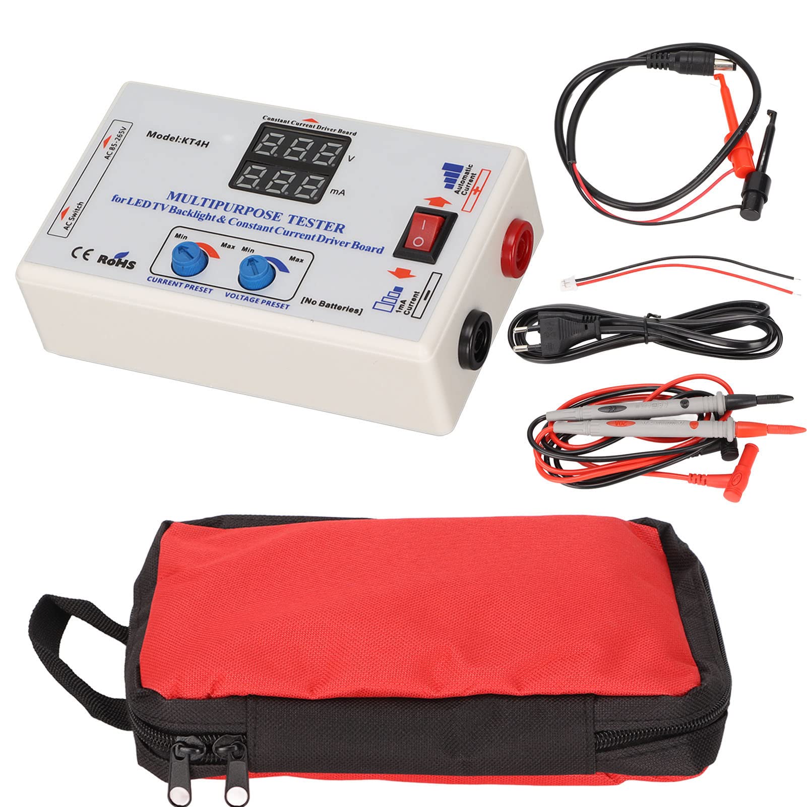 TD3H LED Tester – Voltage, Current, and Electronic Component Measurement