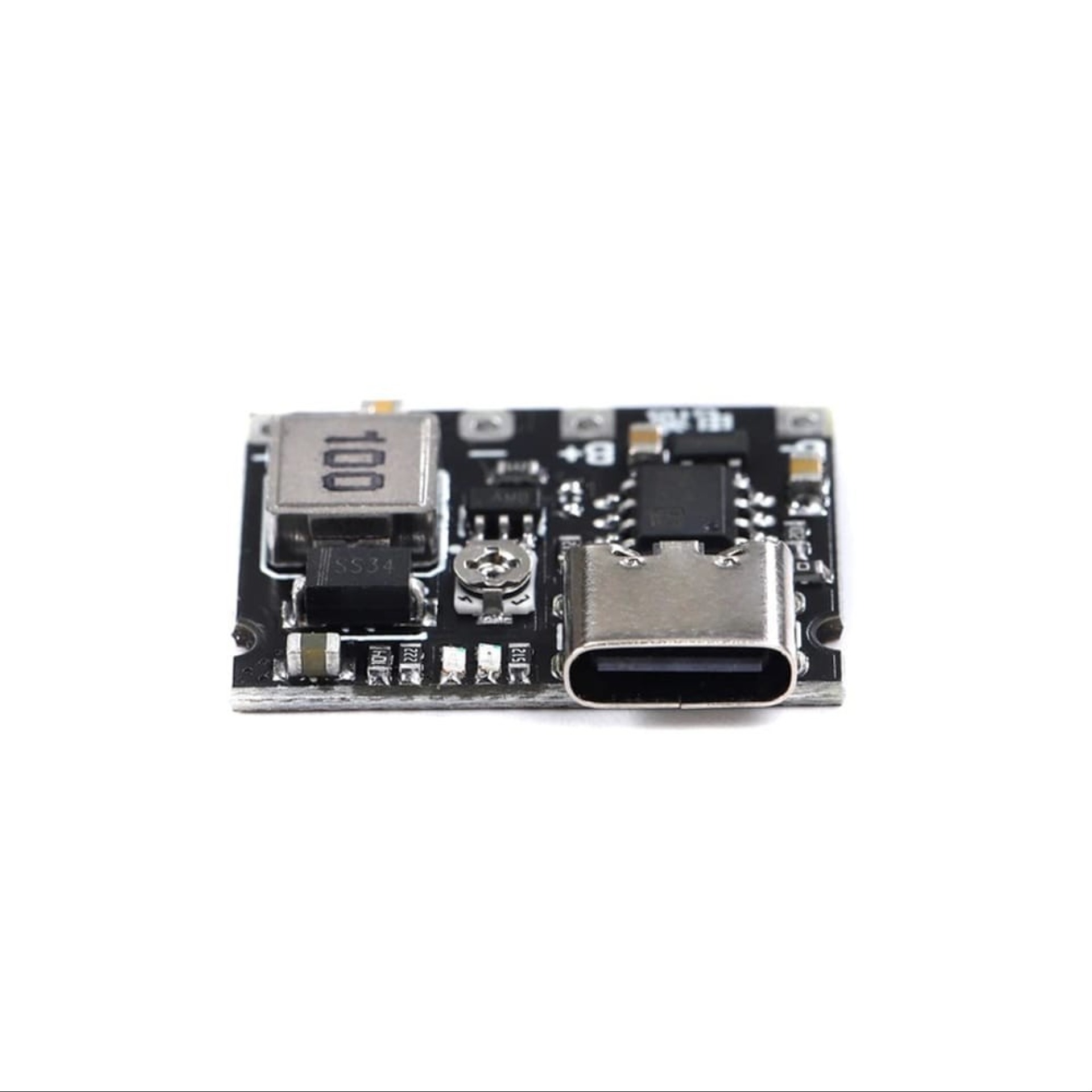 TP4056 18650 Li-ion USB Type-C Battery Charger Module - With Boost Converter