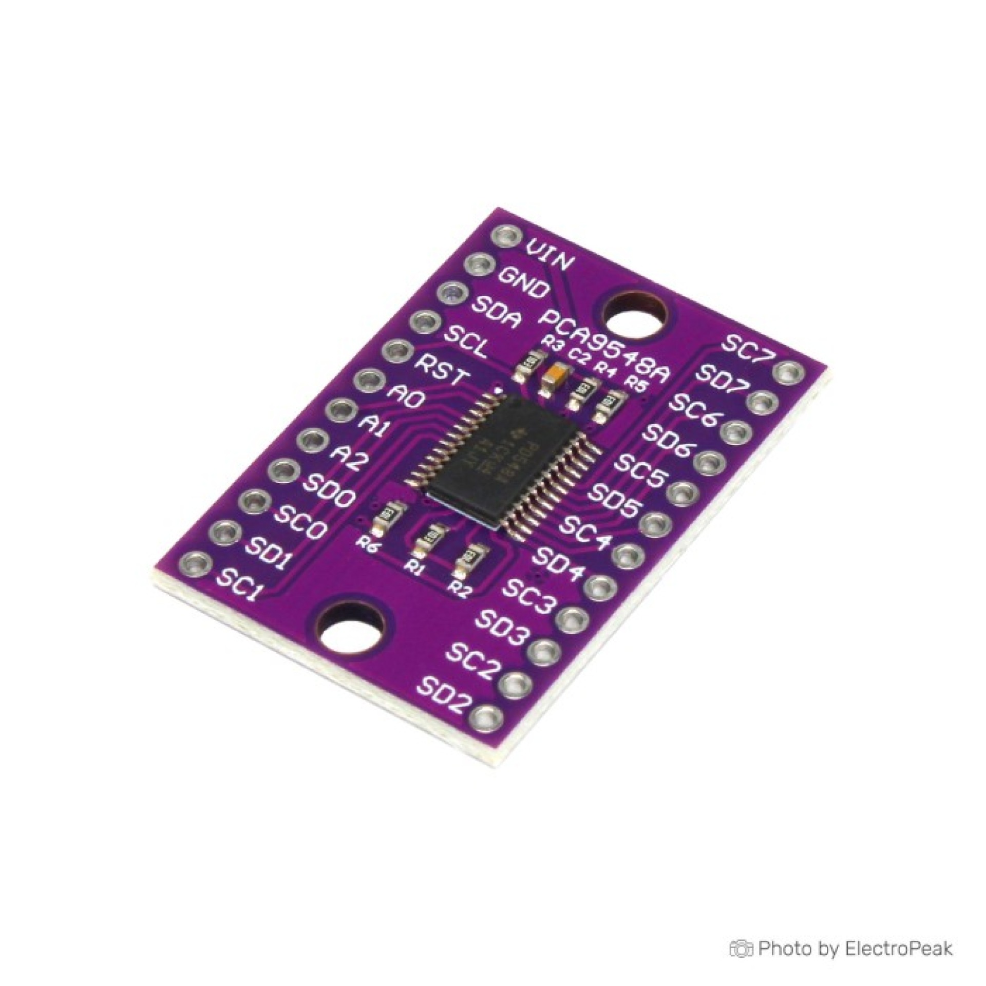 TCA9548A I2C 1-to-8 Channel Multiplexer Module
