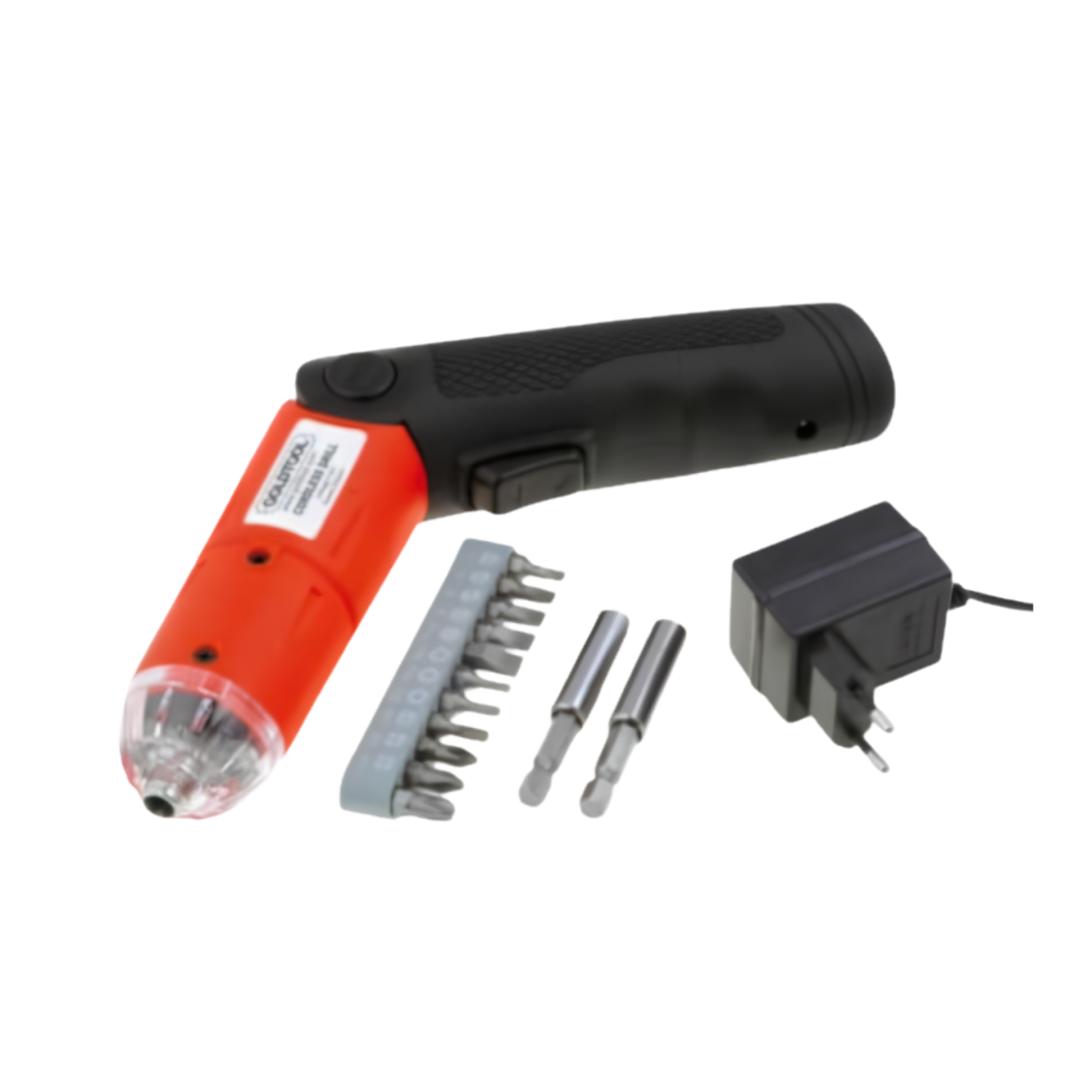 Goldtool 4.8V cordless fold angle screwdriver with lamp