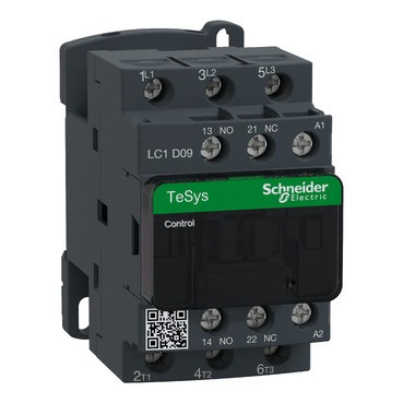 Schneider LC1D09F7 | TeSys D contactor – 3P(3 NO) – AC-3 – <= 440 V 9 A – 110 V AC coil