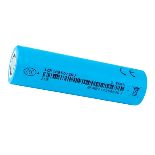 EVE ICR18650 Li-ion Rechargeable 18650 Battery 3.6V 14.3A 2550mAh ORIGINAL (NEW)
