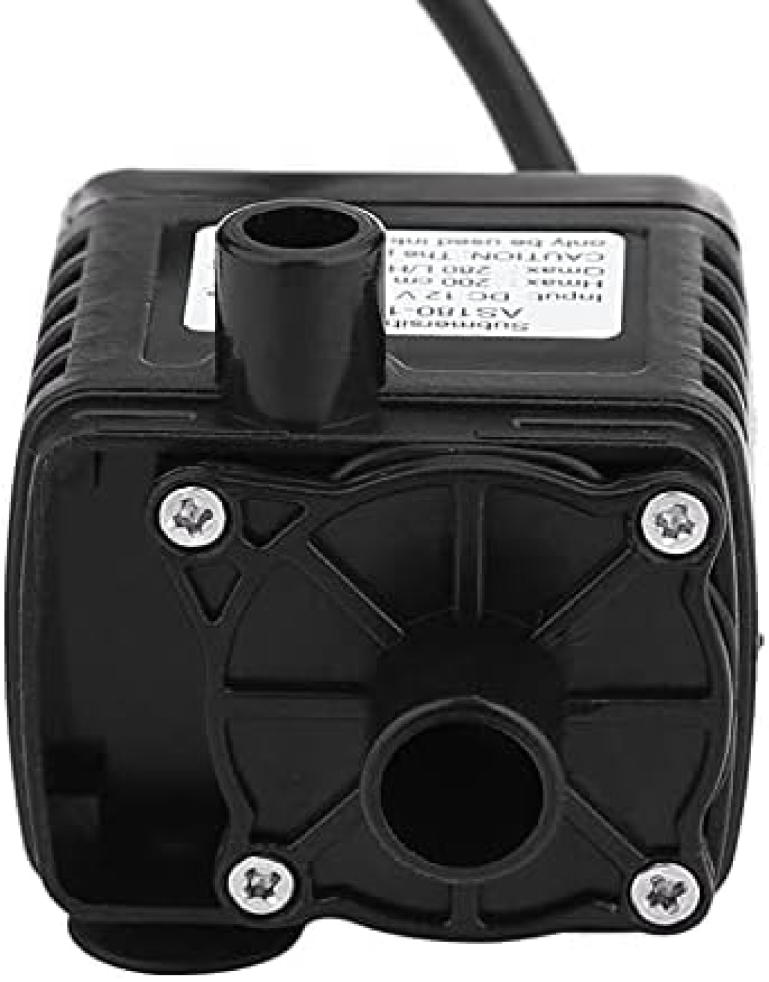 12v Dc brushless Motor Submersible Pump AS180-12250A 280 L/H